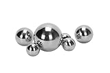 Gartenzaubereien Schwimmkugeln Silber 6 er Set