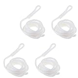 Gazechimp 4Pcs Weiß Dock Fender Line Fenderleine für Boot Jacht Marine
