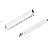 Blum Tandembox antaro N Schubladenschienen-Set | 1 Paar, 30kg 500mm | Vollauszug Blumotion, seidenweiß