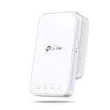 TP-Link RE300 Mesh Dualband WLAN Repeater AC1200 (867MBit/s 5GHz + 300MBit/s 2,4GHz, WLAN Verstärker, App Steuerung, Signalstärkeanzeige, kompatibel zu allen WLAN Geräten)weiß