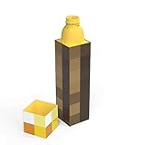Zak Designs Minecraft Taschenlampe Old School Gaming Wasserflasche – 625 ml – BPA-frei