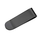 FaithHeart Edelstahl Geldklammern Schwarze Geldklammern Moneyclip für Männer