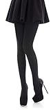 Romartex blickdichte Microfaser Strumpfhose 100 DEN, M, schwarz