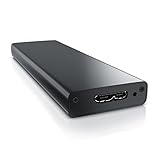 CSL - SSD M.2 Festplattengehäuse - USB 3.0 Case auf M.2 Adapter NGFF - SATA Key B und B und M Key - M.2 Schnittstellen Standard NGFF - Module 2280 2260 2242 und 2230 - UASP Unterstützung Modell 2020