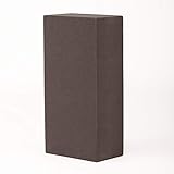 Yogaklotz ASANA BRICK, schwarz, Yogablock, praktisches Yogazubehör, Yoga Hilfsmittel auch für Anfänger