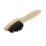 Langlauf Schuhbedarf Schuhbürste Auftragsbürste für Schuhpflege - die Auftragsbürste für die professionelle Schuhpflege (dunkel)