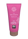 Shiatsu Massageöl und Gleitmittel 2in1 Raspberry Scent, 200 ml, für erotische Massagen und ein perfektes Gleitgefühl