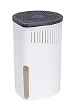 WENKO Raumentfeuchter Drop Weiß 1000 g - Luftentfeuchter Fassungsvermögen: 1.6 l, Kunststoff (ABS), 15 x 23 x 15 cm, Weiß