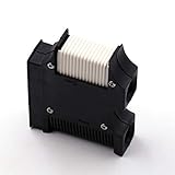 perfk Schwarz Bootsfender Halter Spanner für Boot Jacht Marine, UV-Schutz, Wasserdicht