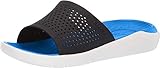 Crocs Unisex-Erwachsene LiteRide Slide Dusch- & Badeschuhe, Navy/White, 38/39 EU
