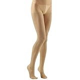 Widmann 2092K Glitzerstrumpfhose 40 DEN, Gold, XL