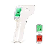 HYLOGY Fieberthermometer Kontaktlos Thermometer Infrarot Stirnthermometer für Baby,Kinder,Erwachsene Digitales Thermometer,mit LCD-Bildschirm, schnell Messen