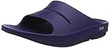 OOFOS Unisex Ooahh Slipper Sandale - Bleu Marine - M3/W4 (37 EU)