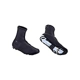 BBB Cycling Fahrrad WaterFlex 3.0 | fur Herren und Damen | Regenschutz Wasserdicht Uberschuhe Rennrad MTB | BWS-23 Schwarz 43/44, Black