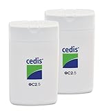 50 St. Cedis Reinigungstücher (2 x 25 St.) in praktischer Box - Cedis-Nr. 86802 Doppelpack