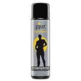 pjur superhero glide - Wasserbasiertes Gleitgel mit Ginkgo - wirkt kräftigend & stimulierend - für alle Männer die mehr wollen (100ml)