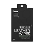 Sneaker Lab Leather Conditioner & Cleaning Wipes For Shoes | 12 Individual Wipes Per Pack | Perfect For On The Go Leather Care