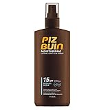 Piz Buin Moisturising Ultra Light Sun Spray LSF 15, schnell einziehendes Sonnenspray mit dreifach Sonnenschutz (1 x 200 ml)