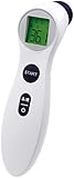 newgen medicals Stirnthermometer: Medizinisches Infrarot-Fieberthermometer für kontaktlose Stirn-Messung (Infrarot Stirnthermometer)
