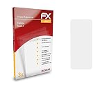 atFolix Panzerfolie kompatibel mit Emporia Smart.4 Schutzfolie, entspiegelnde und stoßdämpfende FX Folie (3X)