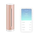 Netatmo Luftqualität Messgerät, Feuchtigkeit, Temperatur, Lärm und CO2 Sensoren, NHC-DE