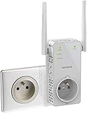 Netgear Repeater Wifi AC 1200 Mbps Dual Band – Verbessert Ihre WiFi – Kompatibel mit allen Box Internet – Schnelle Installation –  – Modus Zugangspunkt optional