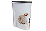 Emanhu Trading Curver Pet-Life Futter-Container Container Futterbehälter Futter 1,5kg 4,5L