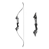 Toparchery Recurvebogen Take Down RH Jagdbogen Recurve Bogen Sportbogen Einsteigerbogen 30/50 LBS Bogensport Bogenschießen geeignet für Jugendliche und Erwachsene … (40)