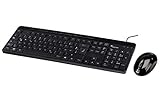 Hama Tastatur Maus Set INSTAP SE-2100 Deutsch Wireless Funk-Maus Mouse Keyboard