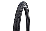 Schwalbe Plus Tour Fahrradreifen, Schwarz, 28 x 1.75
