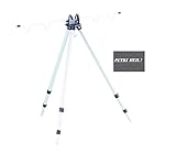 STMK Tripod, Rutenhalter teleskopisch aus Aluminium 50cm-120cm von Jenzi + gratis Petri Heil! Aufkleber