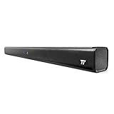 TaoTronics Soundbar, 81,3 cm (32 Zoll) für TV, Wireless Bluetooth 4.2, Lautsprecher, optischer/AUX- / RCA-Anschluss, Wandmontage möglich, mit Fernbedienung