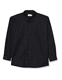 Fruit of the Loom Herren Businesshemd Oxford, Schwarz (Black), L