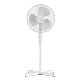 TROTEC, Standventilator, TVE 16, höhenverstellbar, 3 Geschwindigkeitsstufen, automatische 90°-Oszilation, weiß, Artikelnummer: 1510005031