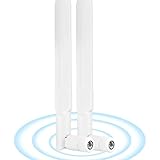 Aigital SMA Antenne 4G LET 10dBi Hochleistung WiFi Antenne Dualband 3G/4G/GSM Omnidirektionale Antenne Signalverstärker für Huawei E5372 E398 E3276 E392 E3272 E8278 etc(2 Pack)