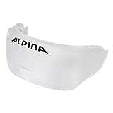 Alpina Unisex – Erwachsene Helmet Visor Cover Visierschutz für Ski- und Snowboardhelm mit Visier, weiß, one Size