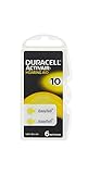 60 x Duracell Activair Hörgeräte Batterien/ EasyTab/ Typ 10 BL6/ 10 x 6 Stück/ 1,45V/ Zink-Luft/ Hearing Aid