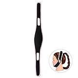 Gesicht Bandage Facial Slimming Mask Aus Nylon & Polyester für Gesichtspflege Thin Neck Facelift Doppelkinn für Damen, Schwarz