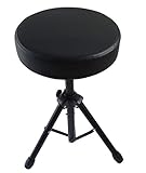 Feibrand Schlagzeughocker Drum Hocker mit Gepolstertem Sitz