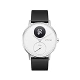 Withings Steel HR - Hybrid Smartwatch - Aktivitätstracker mit Connected GPS, Herzfrequenzmessungen, Schlafüberwachung, Smartphone-Benachrichtigungen, wasserdicht und einer Akkulaufzeit von 25 Tagen