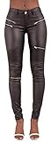 Crazy Lover Damen Jeanshose schwarz schwarz Gr. 36, schwarz