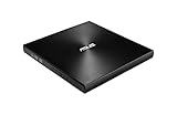 Asus ZenDrive U9M externer DVD-Brenner (für Apple MacBook & Windows PCs/Notebooks, inkl. USB-C Kabel, Brennsoftware & Nero Backup App, M-Disc Support, USB 2.0) schwarz