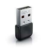 CSL - USB Bluetooth 5.0 Stick Mini – BT V5.0 Adapter - Wireless Dongle – für PC Laptop - Sender und Empfänger Bluetooth Kopfhörer, Headset, Lautsprecher, Mäuse, Tastaturen – 3 Mbit/s - Windows 8 10