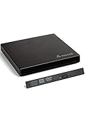 SALCAR Laufwerksgehäuse Extern Slimline SATA USB 2.0 (External Super Drive Caddy Box) Plug & Play für 12,7mm CD/DVD Laufwerk Brenner