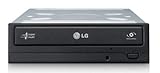 LG GH22NS SecureDisk SATA DVD-Brenner (22x8x16 DVD+RW, 20x6x DVD-RW, 12x DVD+R/-R DL, 12x DVDRAM, 48x32x48x CDRW) Retail schwarz