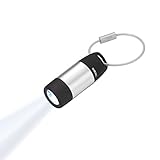 TROIKA Taschenlampe ECO CHARGE - TOR40/SI - Taschenlicht LED Lampe (weiß) - über USB wiederaufladbar - Metall/Kunststoff - das Original von TROIKA