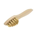 Langlauf Schuhbedarf Schuhbürste Auftragsbürste für Schuhpflege - die Auftragsbürste für die professionelle Schuhpflege (hell)