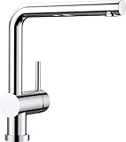 Blanco LINUS-F Küchenarmatur, metallische Oberfläche, chrom, Hochdruck, Vorfenster, 1 Stück, 514025