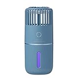 VOSAREA Luftreiniger Innenluftfilter Geruchallergien Eliminator Luftbefeuchter Mini Auto Luftreiniger Luftfilter für Zimmer Büro Auto Home Schlafzimmer (Dunkelblau)