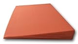 Matratzenkeil aus Schaumstoff Rg 35 mit Baumwollbezug 140 x 50 x 10/1cm weiß